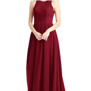 Azazie Harper in Burgundy